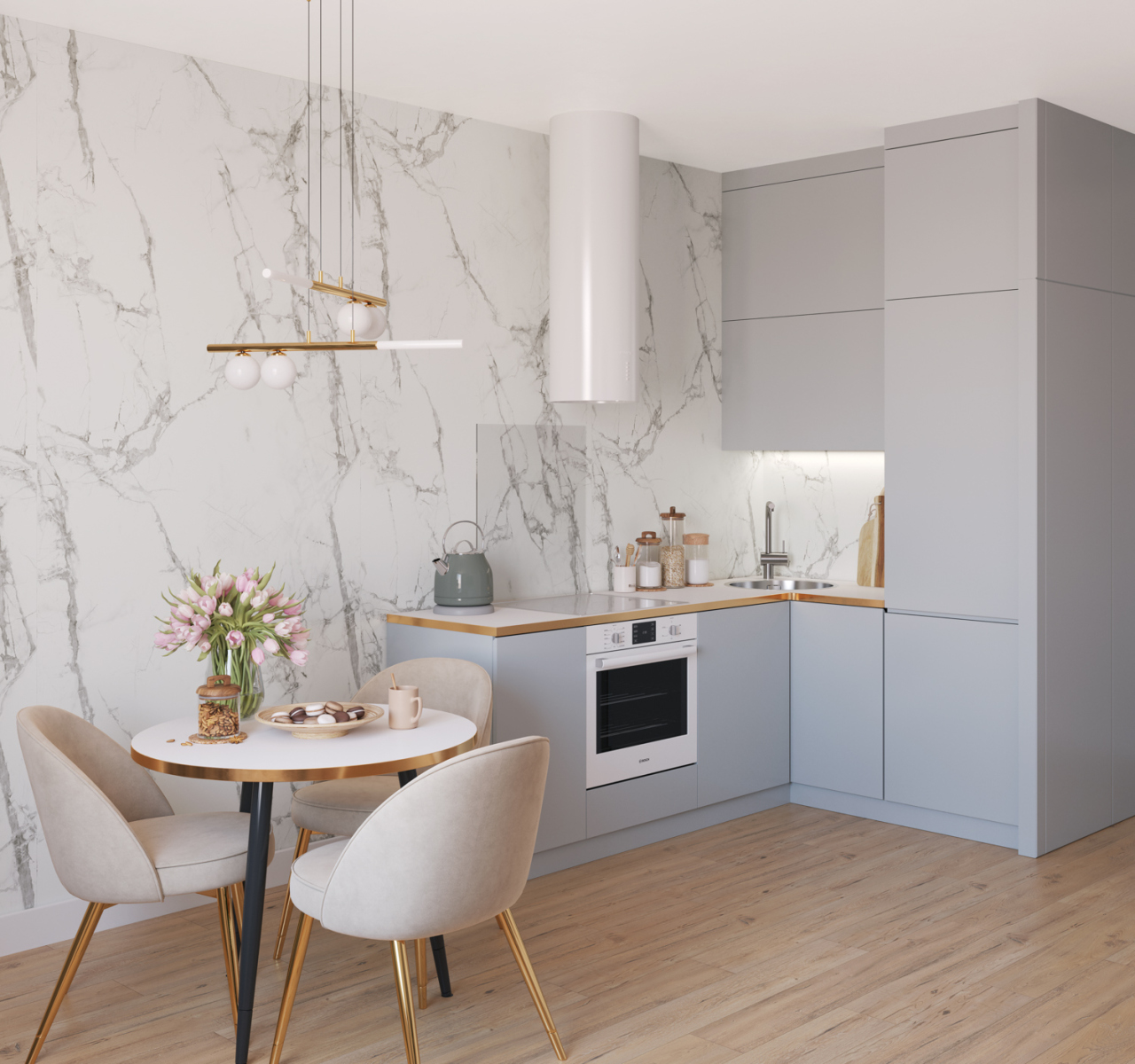 Vilo SPC Calacatta Snow